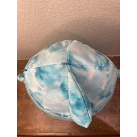 Squishmallow Danika the Blue Crinkle Tie Dye Dolphin 12” - Picture 3 of 4